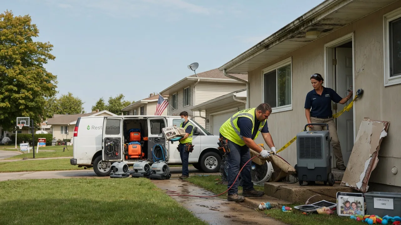 Water Damage Restoration in Hampton, MN near me